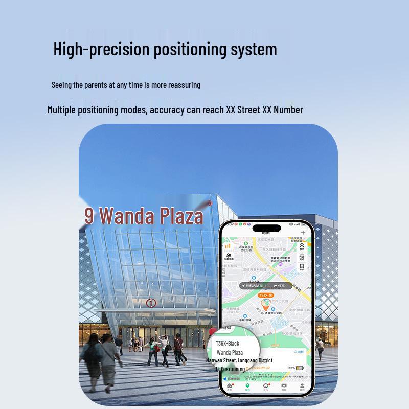 Middle School Student Smartwatch: Kids' Video, GPS, SIM Dual Call.