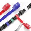 5M Cable Cable Ties Adhesive Fastener Tape Wrap DIY Reusable Double Side Hook and Loop Cable Straps Wires Management Straps