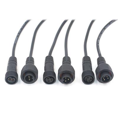 Power Wire Signal Line Optional Cable Base Connector 2Pin3Pin4Pin Cable Waterproof Connector Line