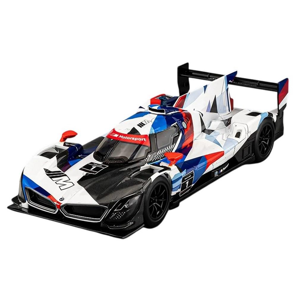 

BMW M Hybrid V8 1:24 Scale Diecast Alloy Racing Car Model - Blue Collectible Display Figure