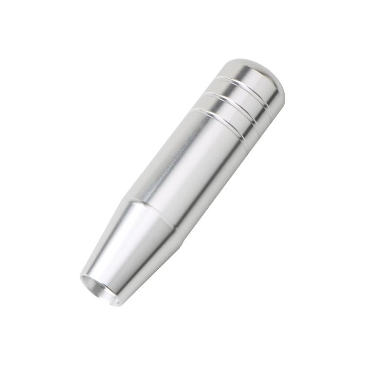 

Ручка переключения передач автомобиля, ручка механической коробки передач, 13 см, универсальная автомобильная алюминиевая удлиненная ручка переключения передач Mugen серебряный