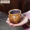 210ml Yixing Zisha Four Gods of Wealth Teacup Aesthetic Tea Bowl Single Cups Tea-tasting Smelling Cup Chazhan Master Cups Cha