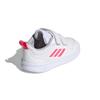 Adidas TENSAUR Comfortable Breathable Low top Toddler Shoes White Pink Infant And Toddler S24059