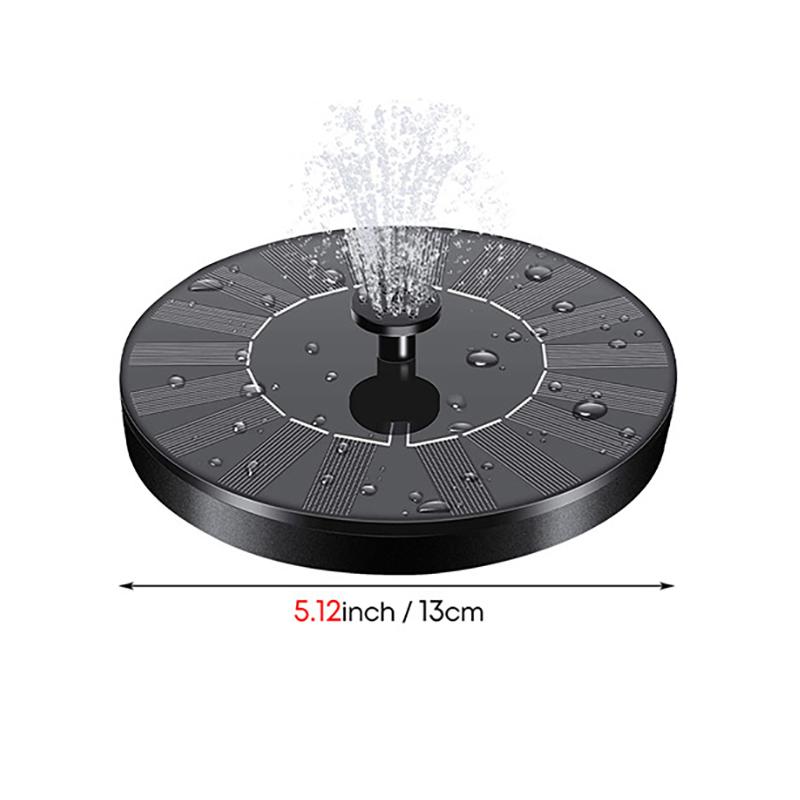 

Мини-солнечный фонтан для воды, бассейн, пруд, водопад, фонтан, украшение для сада, уличная ванна для птиц, фонтан на солнечной энергии, плавающая вода