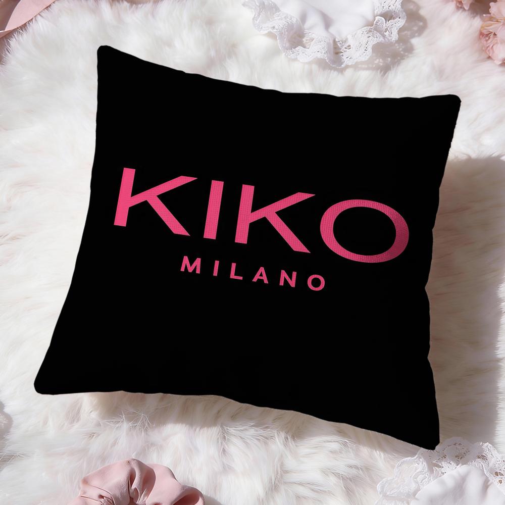 Beauty Lipstick K-kiko Cushion Cover Premium Comfort Reversible Pillow Cove -Two in One Design for Any Room & Car Interior