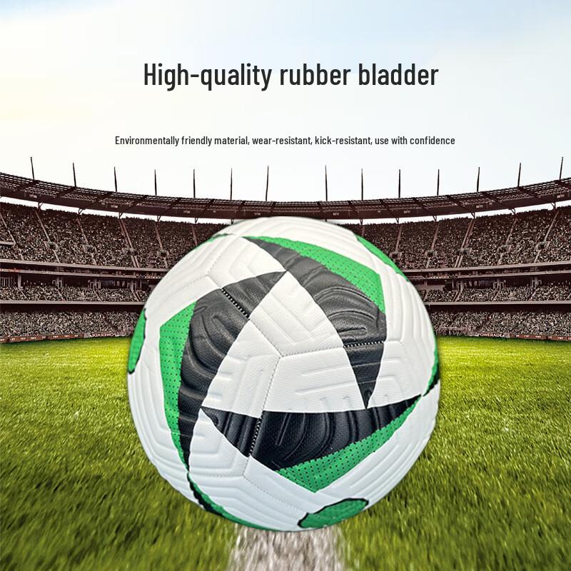 Longchan Size 5 Machine-Stitched PU Football