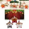 Unique Plush Christmas Ornaments With Santa Snowman And Reindeer Designs Perfect For Holiday Celebrations