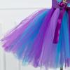 Mermaid Girl Tutu Dress with Headwear - Mesh Princess Dress for Cosplay and Stage Performances