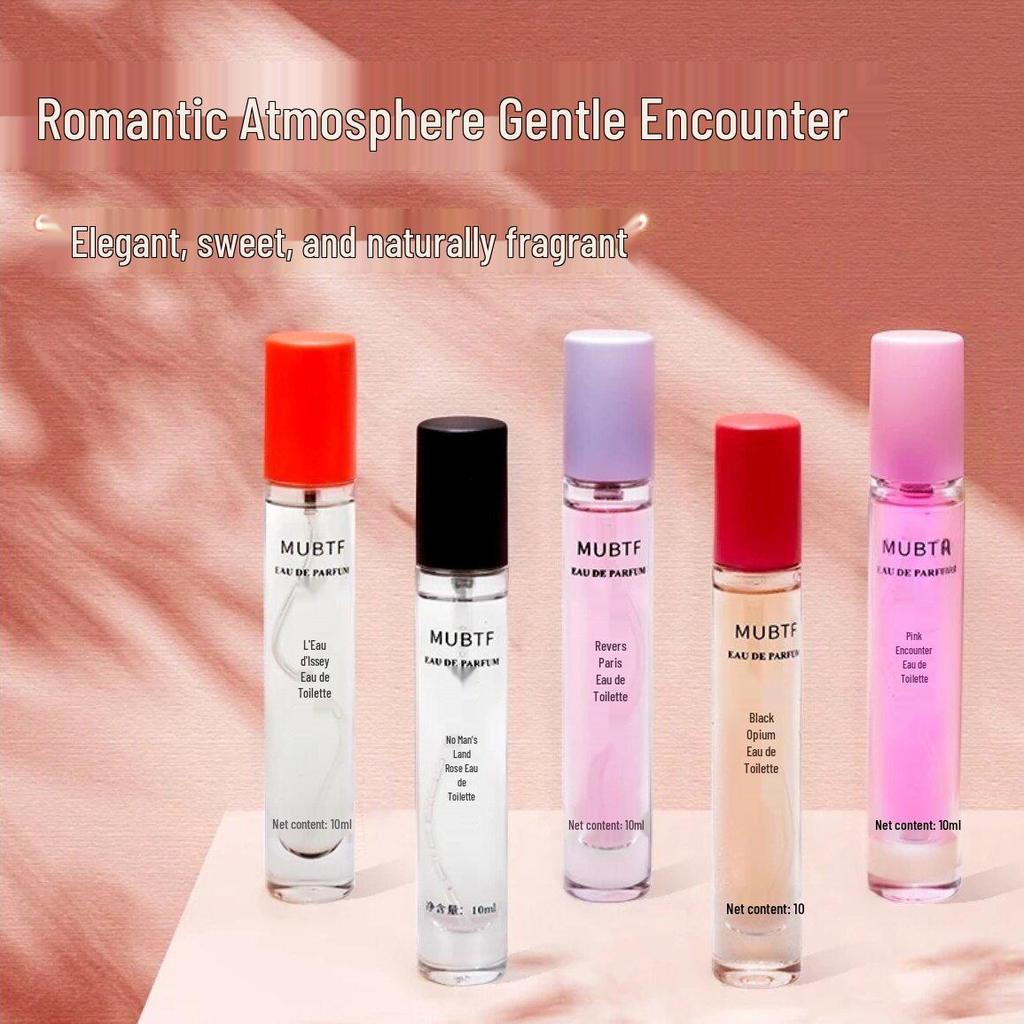 Douyin Live Women's Floral Scent Perfume Sample Set - 10ml Portable Eau de Toilette