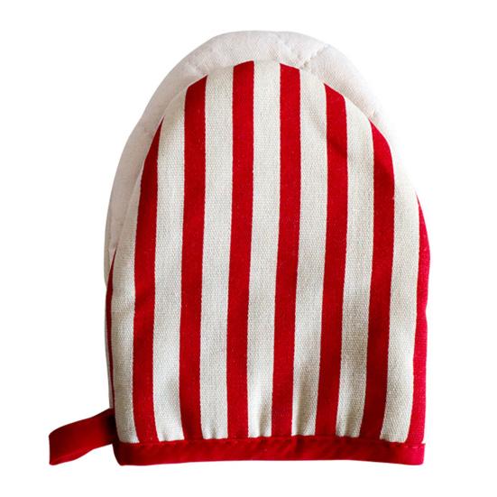 1 Paar Ofenhandschuhe mit Baumwollfutter Hitzebeständig Verbrühschutzhandschuhe Verdickt Küchen-Sicherheitsausrüstung zum Backen Grillen Kochen