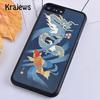 Krajews Koi Carp Fish Soft Phone Case Cover For IPhone 18 17 Air 16 15 14 plus 11 12 13 pro max coque Shell Fundas