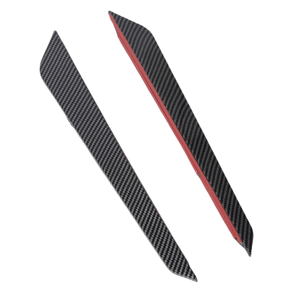 2 PCS Front Bumper Side Splitter Left Right Sporty Look Replacement for Impreza WRX STI VA