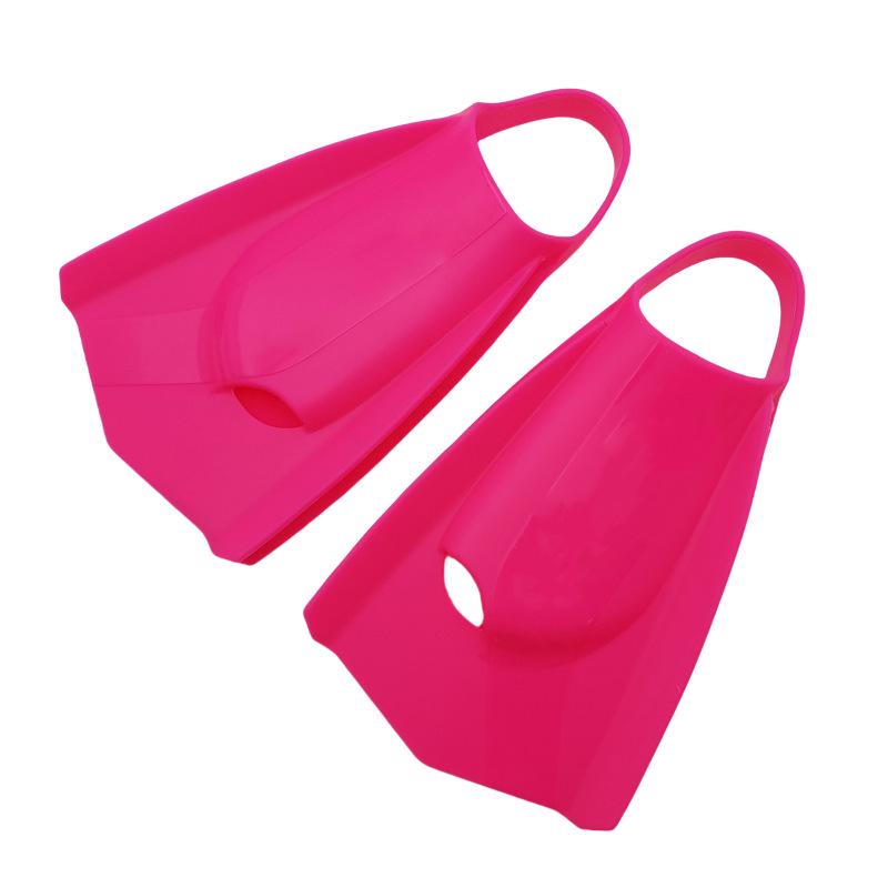 Unisex Silicone Short Swim Fins for Adults & Kids - Freestyle, Snorkeling, Diving Training Gear