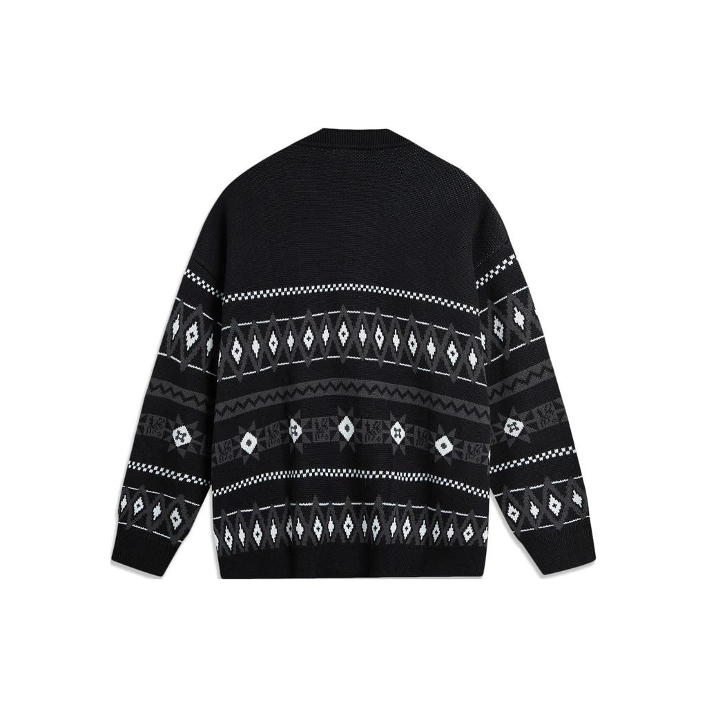 Li-Ning Li Ning Sports Trendy Collection Knitwear Men's Black Unisex AMBT249-4