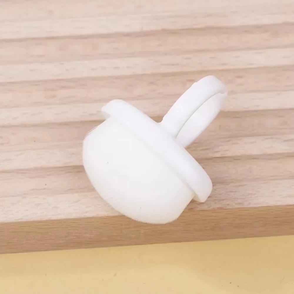 Oval Nails Art Dust Brush Manicure Tools Dust Cleaning Ring-shaped Brush Plastic Nails Art Dust Cleaning Brush