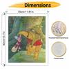 Disney Winnie The Pooh Piglet Painting Kit Home Wall Decor Handmade Gift Art Crafts Supplies Decorating For Living Room Wall Hanging