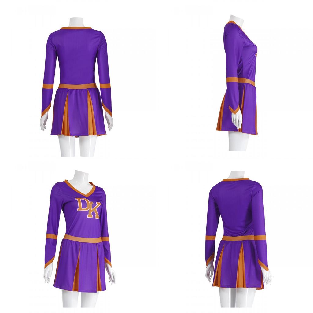 Jennifers Body Cosplay Costume Cheerleader Dress For Anime Role Play With Lycra Fabric
