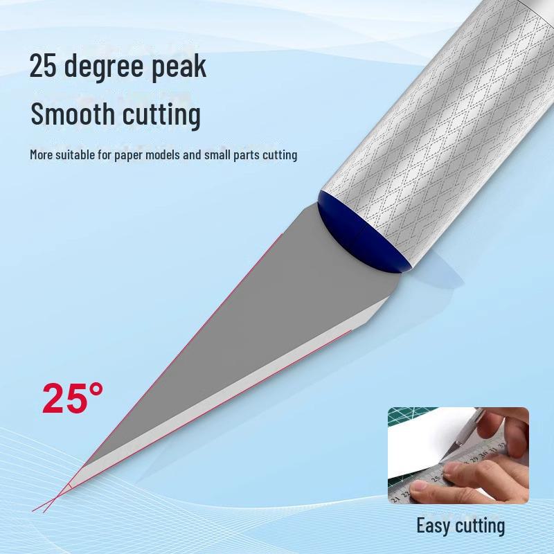 Multi-Function Aluminum Alloy Utility Knife for Carving, Paper Cutting, and Wallpaper