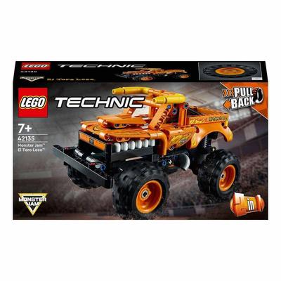 LEGO Technic Monster Jam™ El Toro Loco™ 42135 Building Blocks, Truck, STEM Educational Gift for Boys Ages 7 and Up