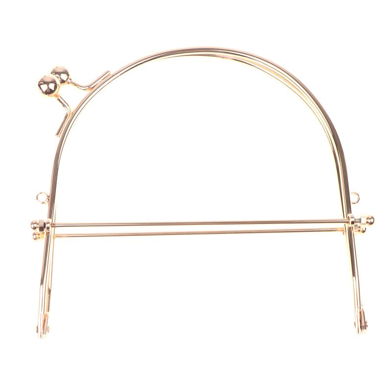 15cm Handtas Clutch Frame Metalen Frame Kussensluiting Tas Portemonnee Handvat Handtas Portemonnee Schroefbeugels Doe-het-zelf Tas Accessoires