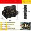 Portable Electrician Tool Belt: Sturdy, Multifunctional Waist Pouch for Construction Site Storage
