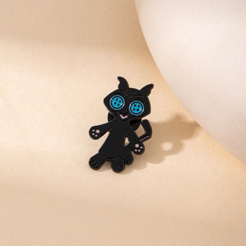 Cartoon Anime Ghost Mother Badge Pin Costume Accessories Creative Medal Zombie Bride Halloween Brooch