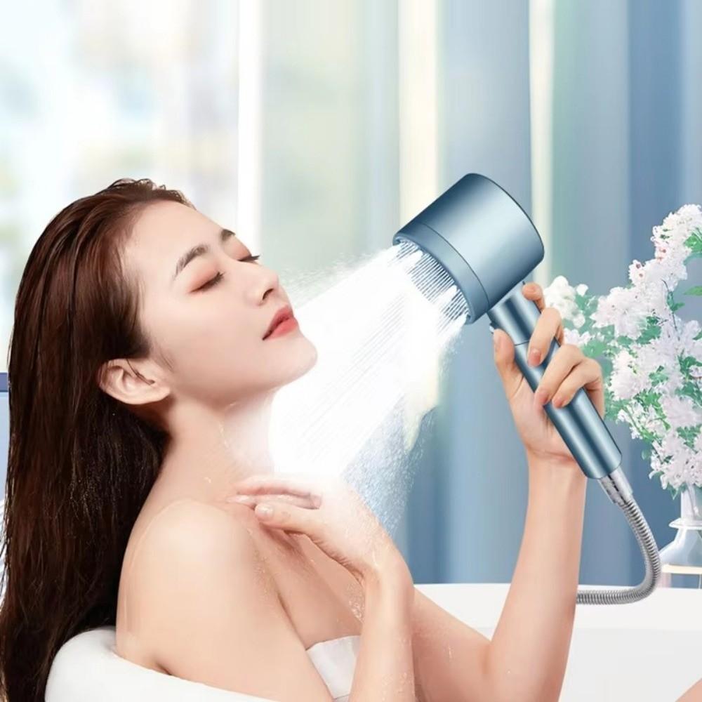 One-Key Stop Bathroom Showerhead Set High Pressure Shower Set  Bathroom Supplies