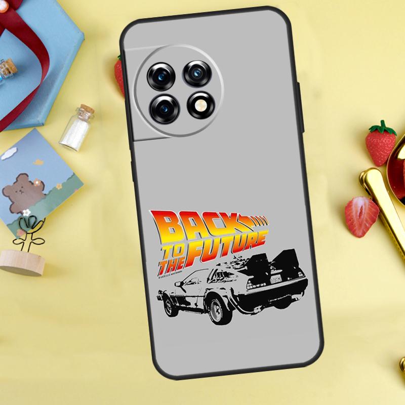 Back to the Future Cool Cover For OnePlus 13 13R 12 12R 11 10 Pro 8T 10T OnePlus Nord 4 CE 2 3 Lite N30 N20 N10 Case