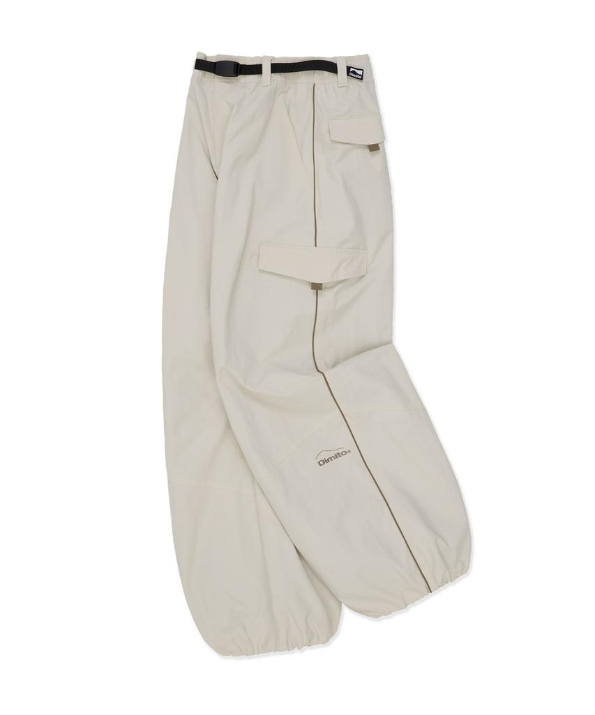 DIMITO 25 Air Force Banded Pants (Wide Fit Lv.1) Ivory