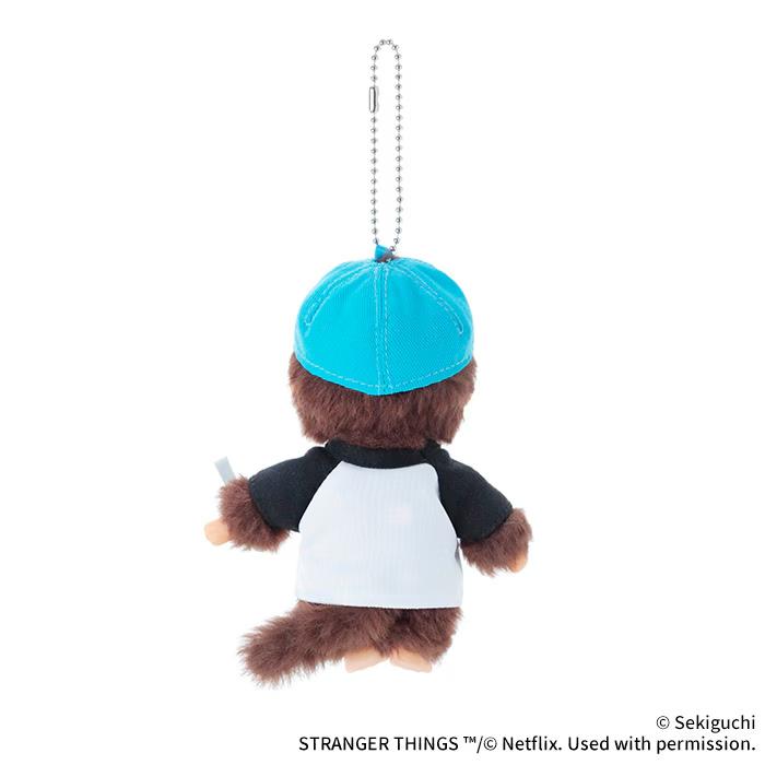Monchhichi x Stranger Things Keychain Hellfire Club Ver. Plush Mascot PSL