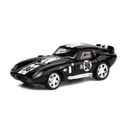 Simulation 1/32 Ford Shelby Cobra Sports Car Model Sound and Light Pull-Back Toy Vehicle Boy Ornament Collection Miniature Voiture