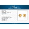 JewelryPalace Round Natural Yellow Citrine 925 Silver Stud Earrings for Women Statement Fashion Gemstone Jewelry Gift