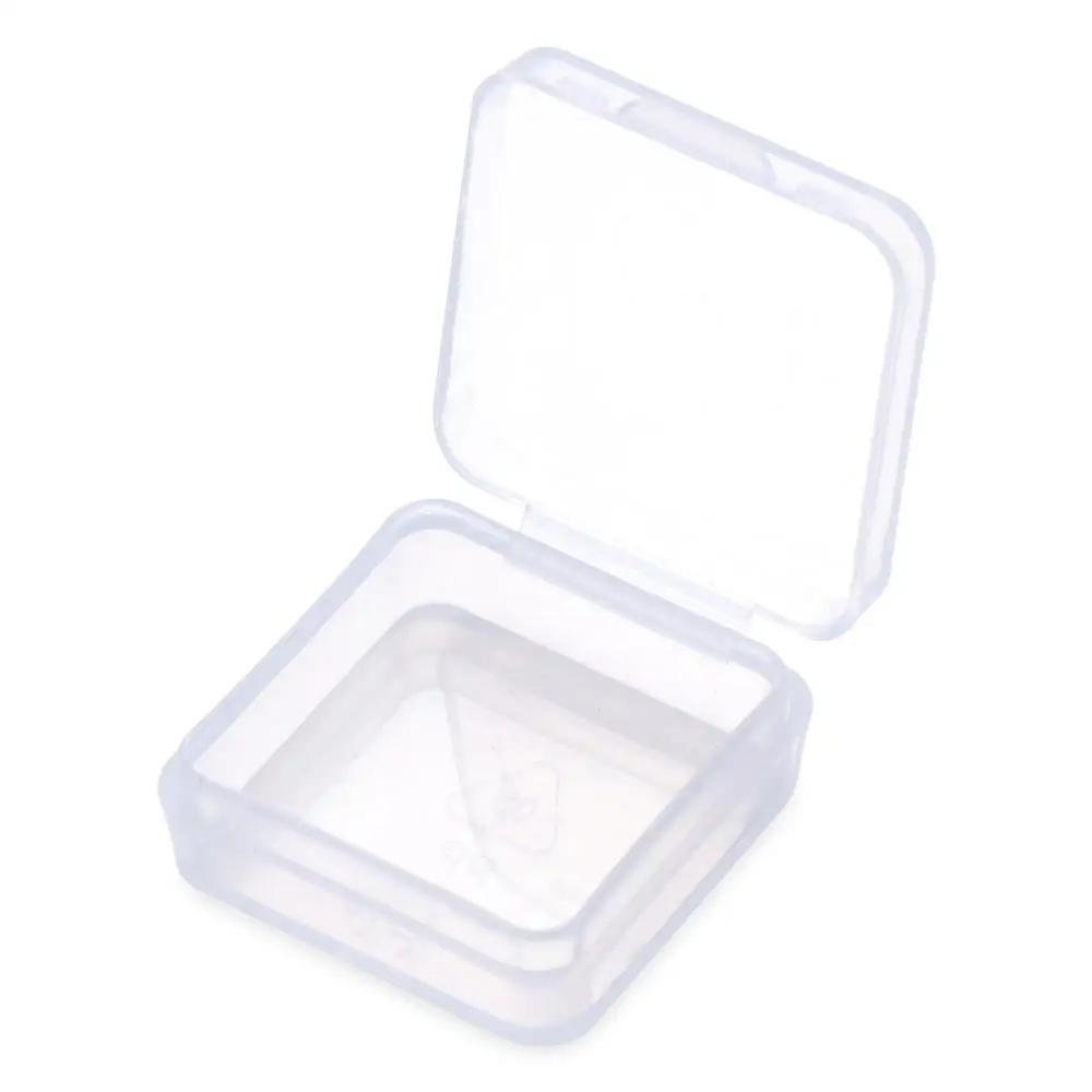 Transparent Storage Box Holding Case Jewelry Beads Container Fishing Tools Accessories Box Small Items Sundries Organizer