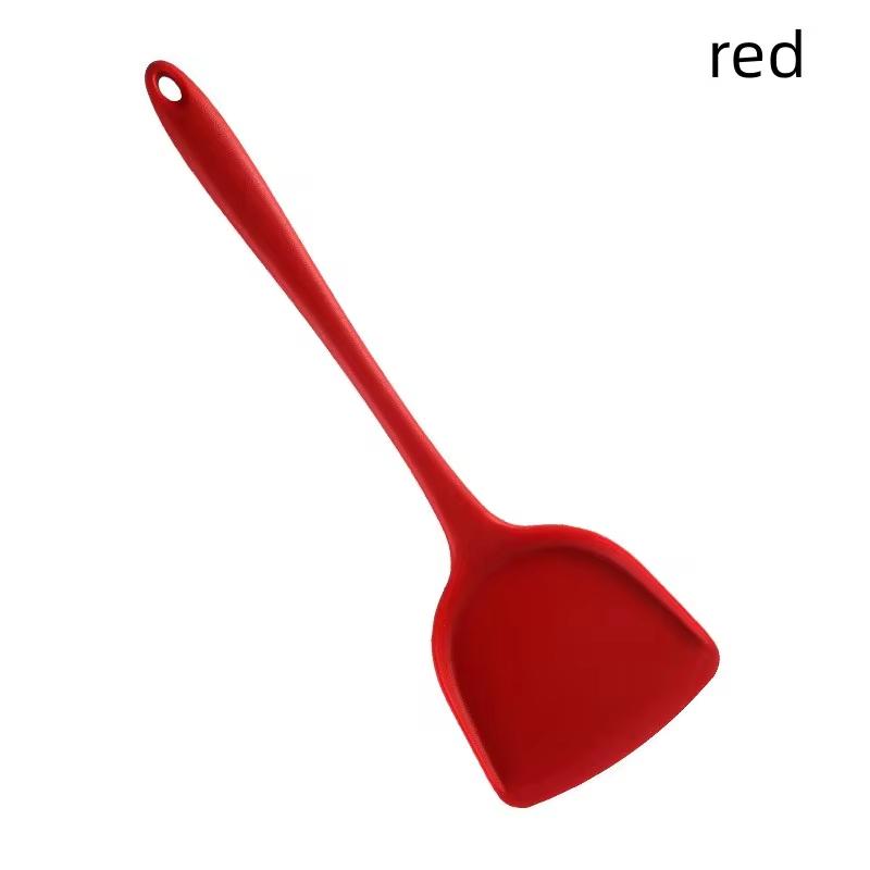 All-in-one silicone spatula kitchen items heat resistant non-stick frying pan spatula household silicone Chinese spatula