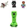 Adorable Minecraft Plush Toys Featuring Soft Creeper Enderman And Wolf Characters