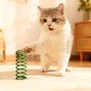Buntes Frühlingskatzen Spielzeug 4er-Pack: Selbstbeschäftigung Langeweile-Linderung Interaktives Haustierspielzeug für Katzen drinnen & draußen (4 verschiedene Farben)