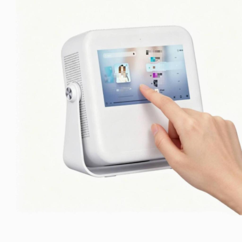 TouchScreen Display Device Mini with Stand Compact for Families, Students, Movie