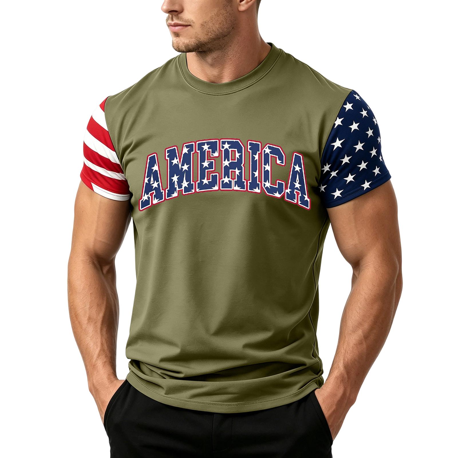 

Men s Loose Fit Short Sleeve T Shirt Casual Summer Daily Wear Crew Neck Graphic Print Top Suitable for Outdoor Activities and Everyday Use XXXXL
