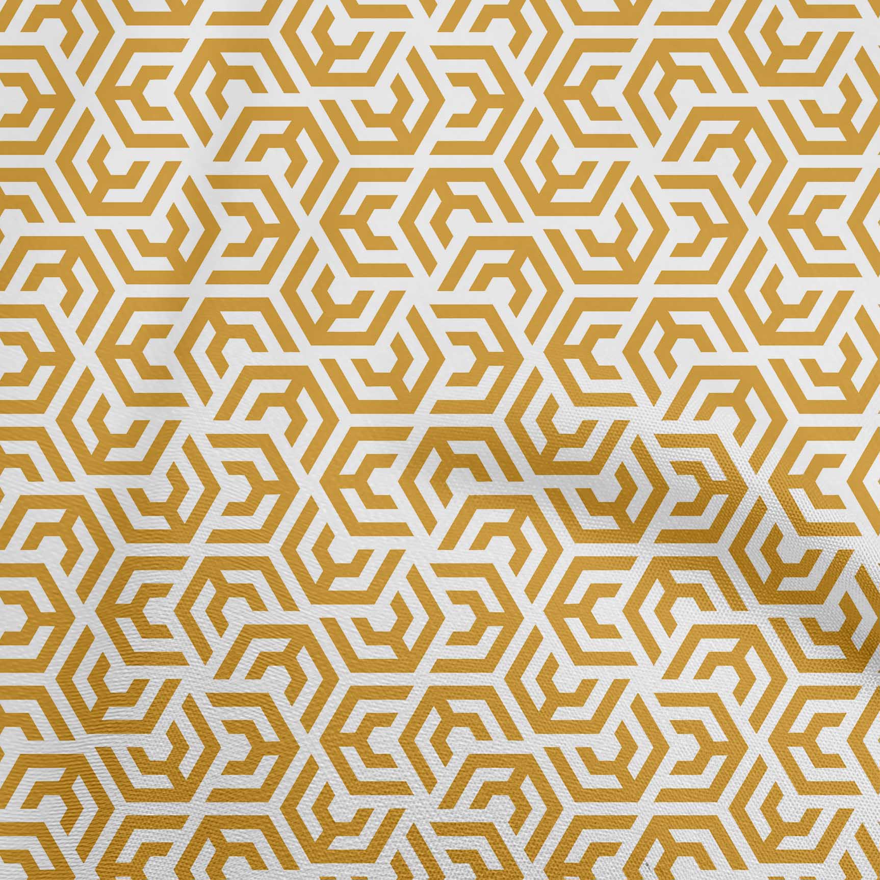 

OneOone Cotton Flex Brown Fabric Геометричний швейний матеріал Тканина з принтом у дворі 40 дюймів 42 Inch Wide - Viscose Chiffon жовтий