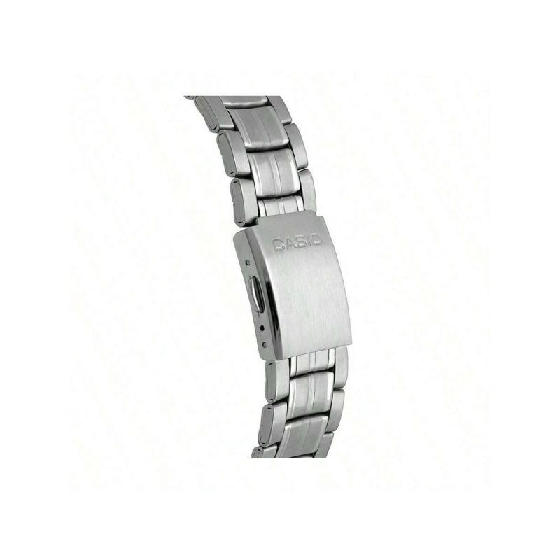 Casio Stylowy Zegarek EF-317D-7AVDR, z Męskim Stalowym Paskiem