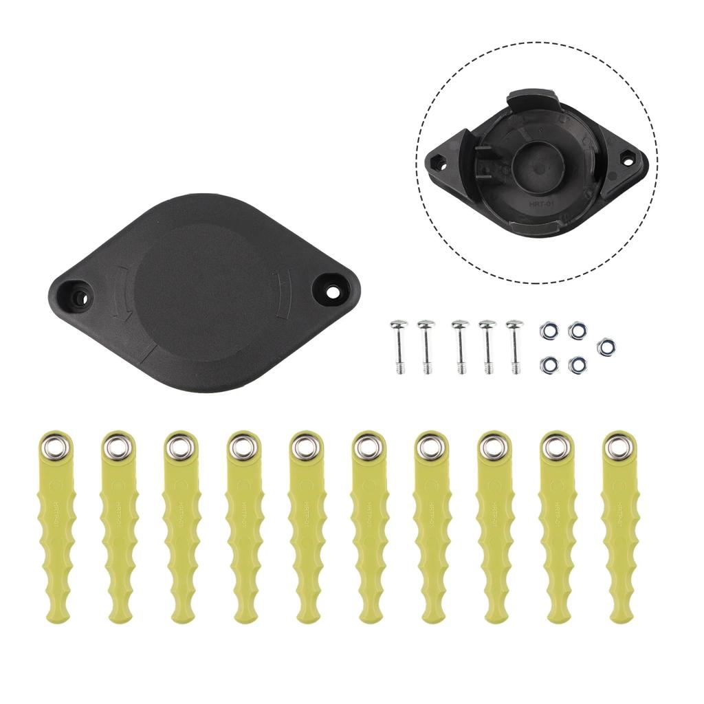 Plastic Dual Blade For RAC155 Heavy Duty Trimming Head 18V Cordless Lawn Trimmer Serrated Edge Grass Strimmer Garden Parts