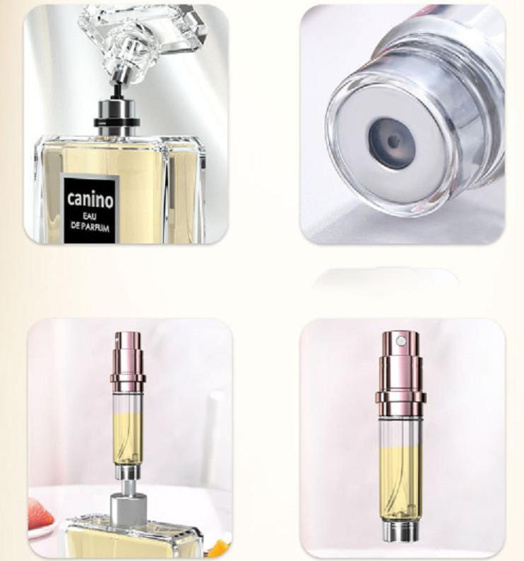 Perfume Bottled Flat 5ml Bottom Filled Frosted Sample Empty Bottle Portable Travel Self Mercury Type