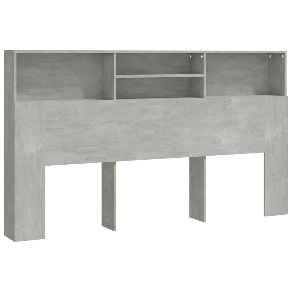 Modernes Kopfteil Mit Regalen Und Stauraum, Ohne Bettgestell Und Matratze, 180 X 19 X 103,5 Cm
