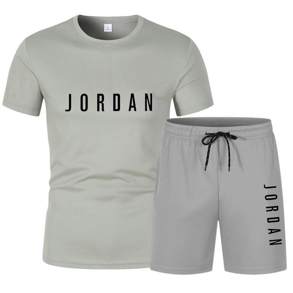 Sommer Herren Kurzarm Shorts Lässiger Anzug, Mesh Atmungsaktiver Sportanzug, Bestseller Hersteller Großhandel