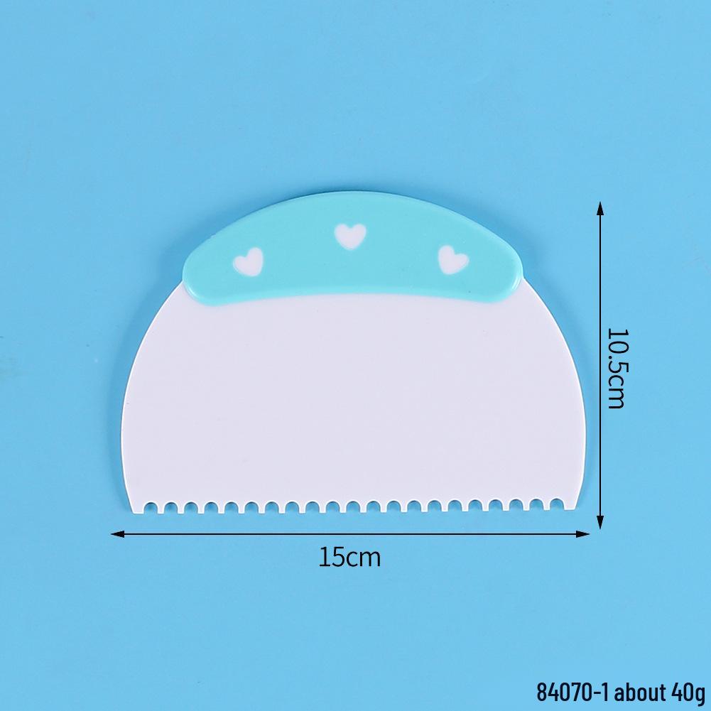 Multifunctional Cake Scraper Set: 6-Piece and 3-Piece Triangular & Cream Scrapers