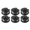 6pc Replacement Trimmer Head Spool Line Grass Cutter Accessories Compatible with Various String Trimmers Durable Nylon Material for Lawn Maintenance