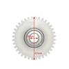 Parts Gear Replacement Steel Wheel Hub White Bicycle