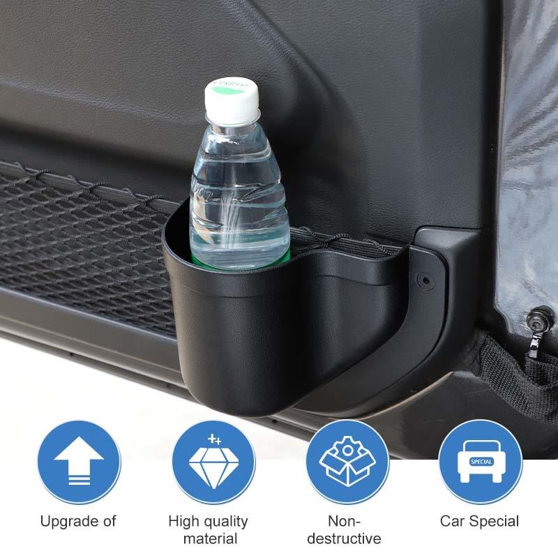 Front Door Net Pocket Storage Box Organizer Container For Jeep Wrangler JL For JT Gladiator 2018 Up 2/4-Door Stowing Tidying Accessories