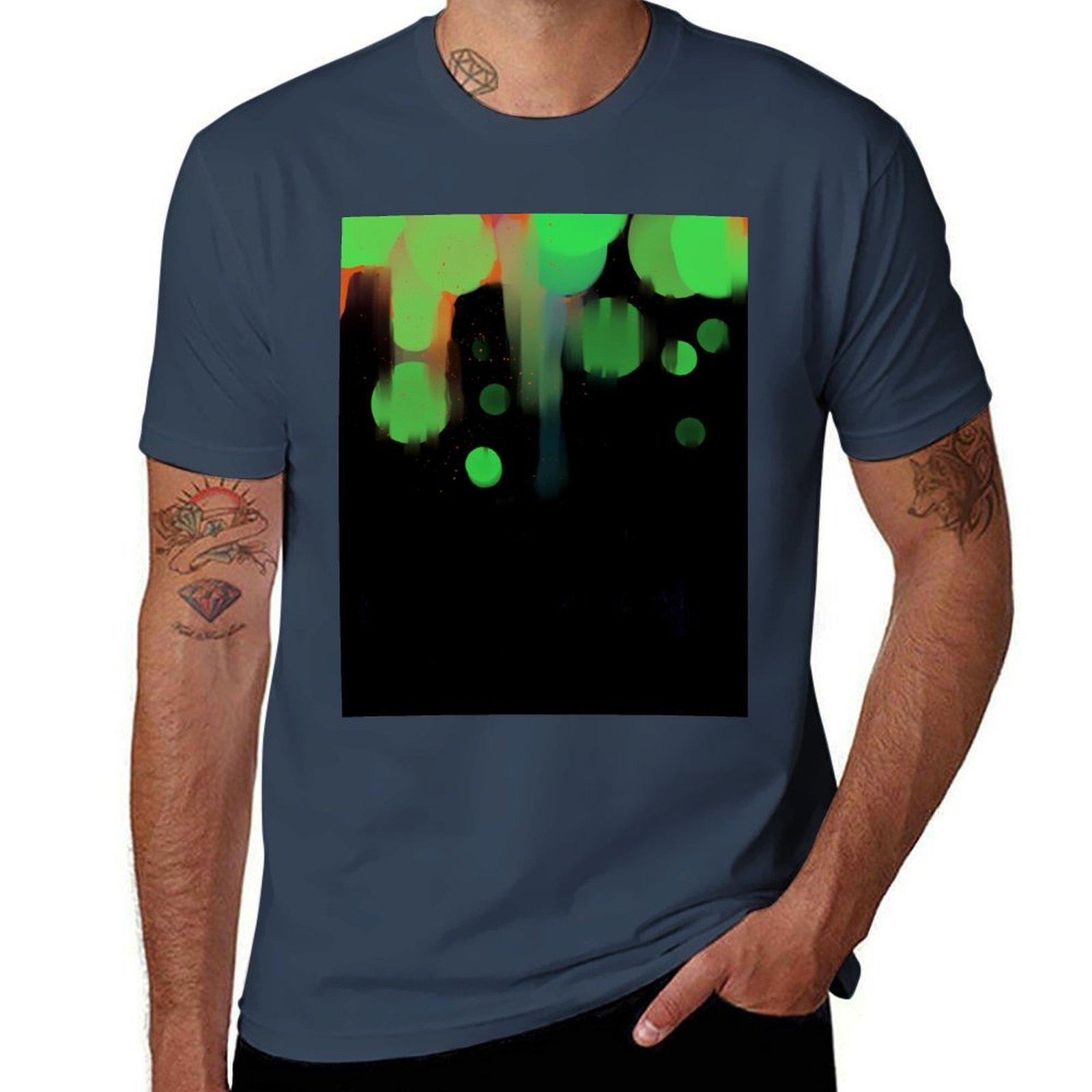Abstract Art Tshirt Daily Wear Print Tshirt S