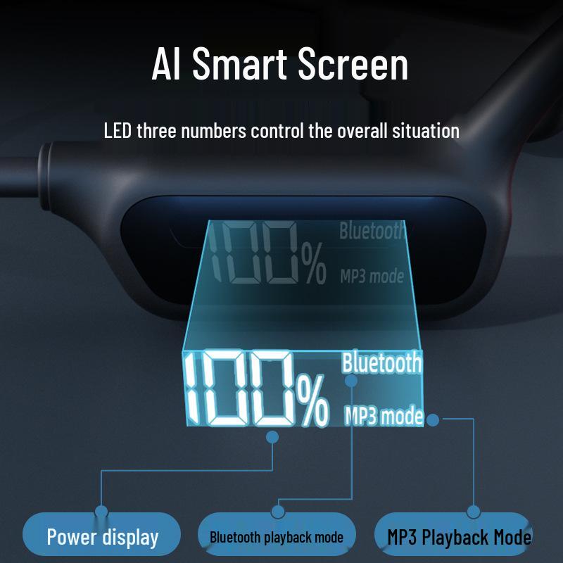 Private Model S10 Waterproof Wireless Bone Conduction Sports Earphones